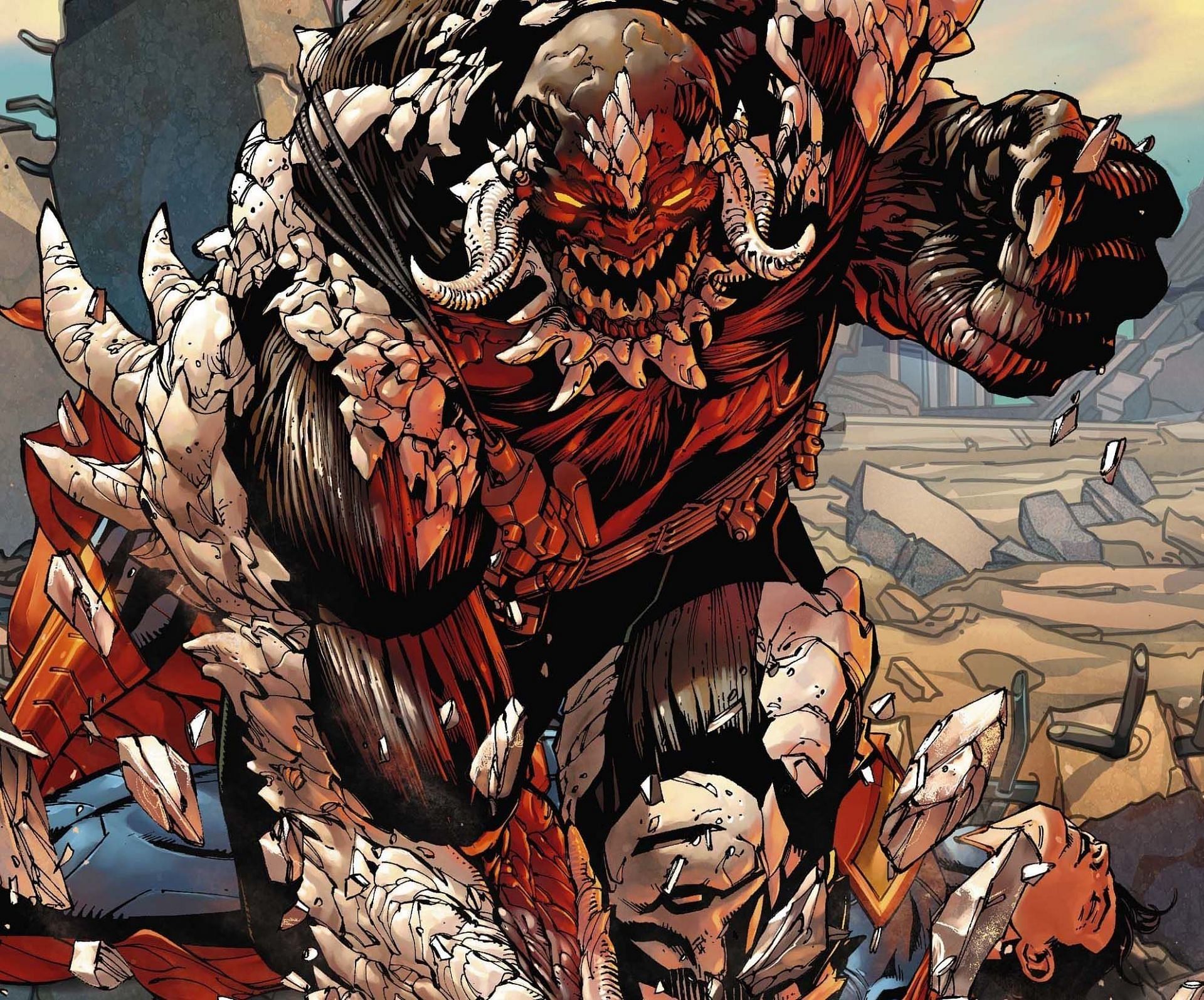Doomsday killed Superman in the reign of Superman arc (Image via DC)