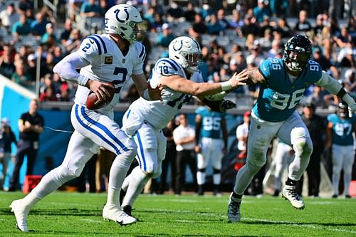 Indianapolis Colts QB Carson Wentz v Jacksonville Jaguars