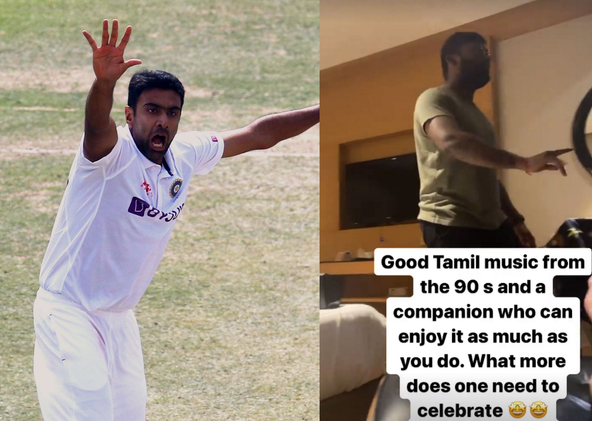 Ravichandran Ashwin let his fans know how he de-stressed after the victory over Sri Lanka in Mohali (PC: Instagram)