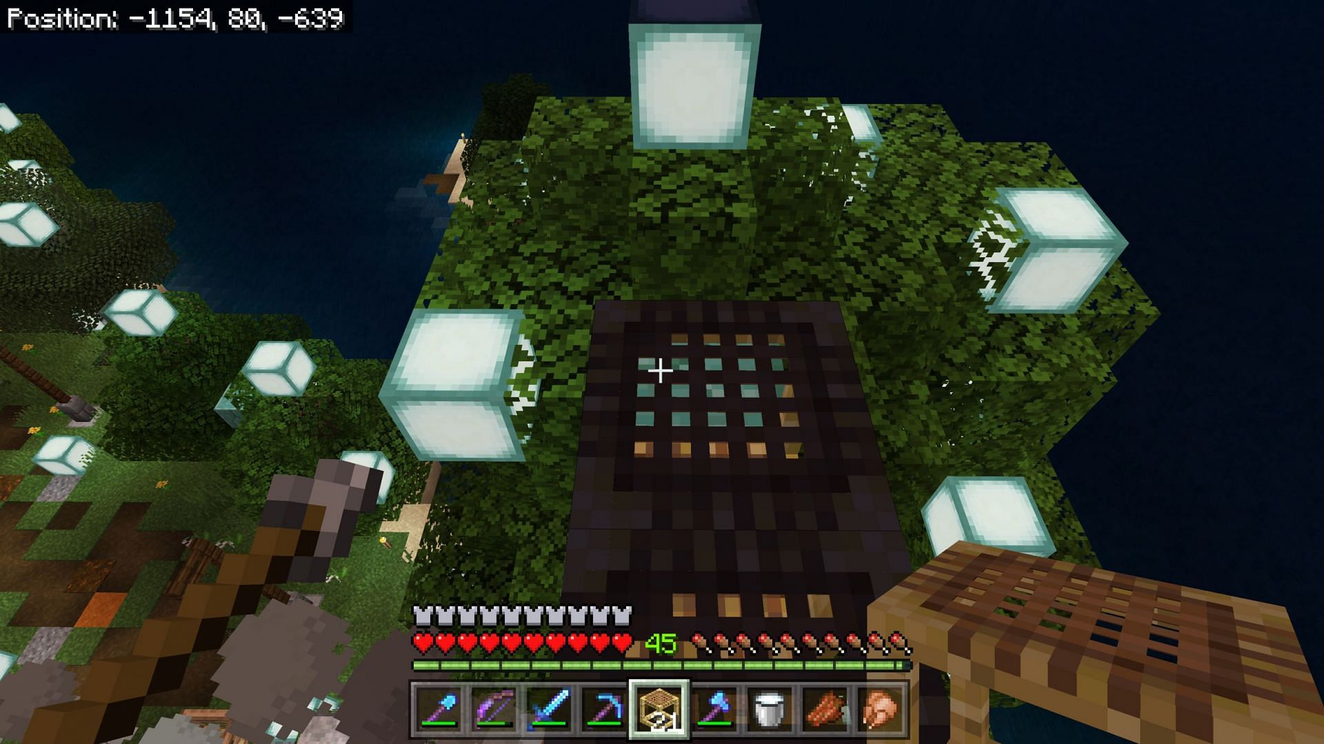 Sea lanterns only generate in very specific areas (Image via Mojang)