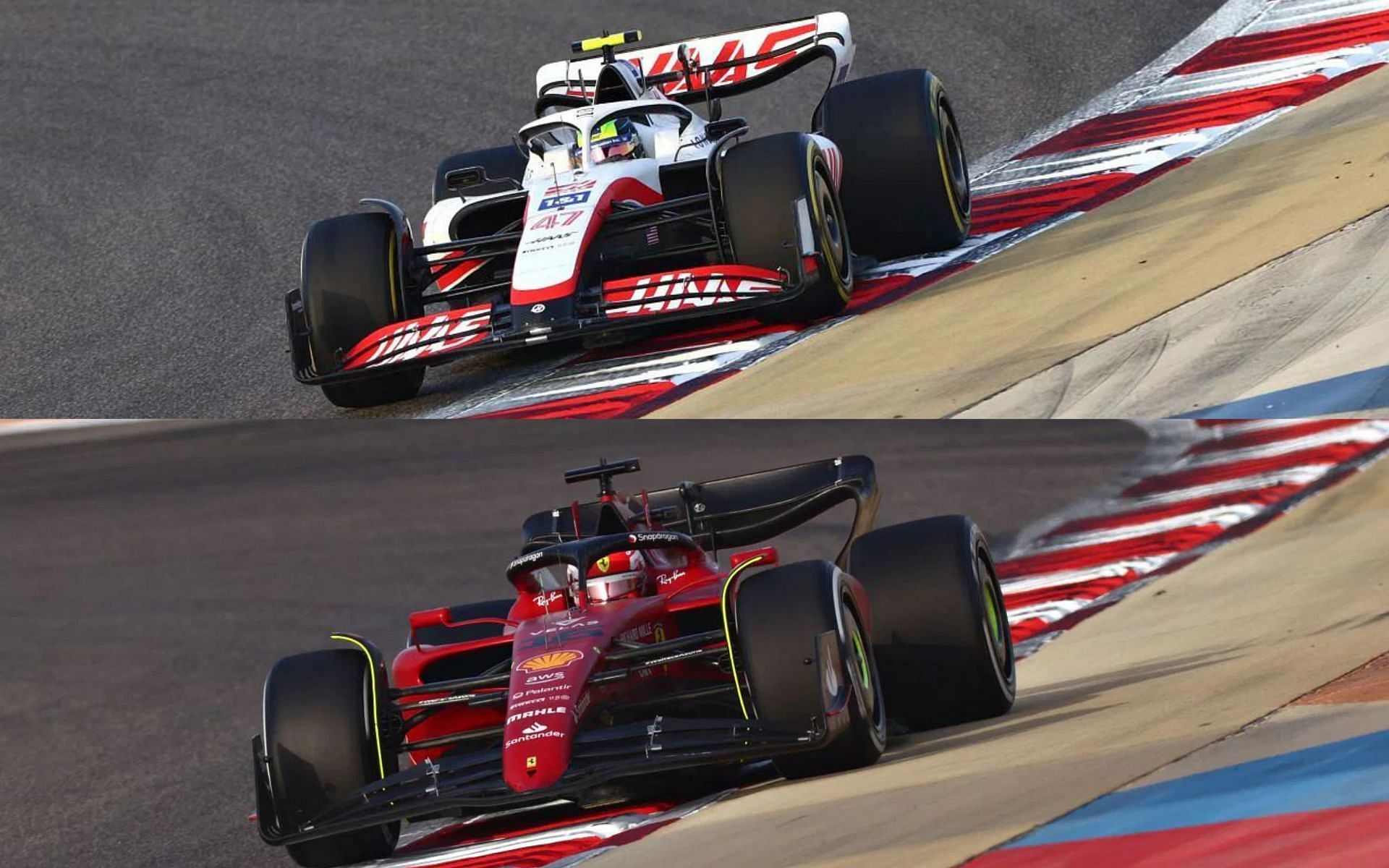 The Haas VF-22 (above) was principally designed at a separate facility within Ferrari&#039;s headquarters at Maranello