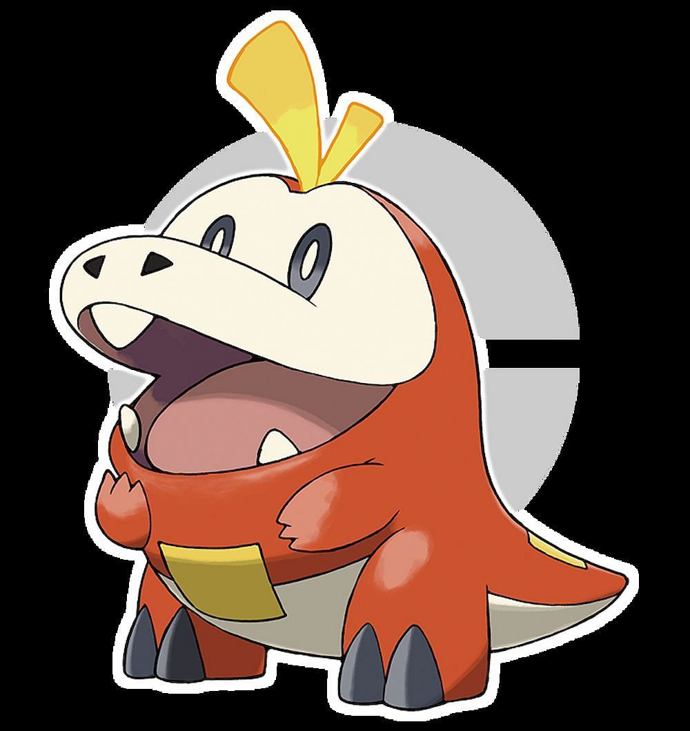 This red Fire Croc Pok&eacute;mon is sure to warm the hearts of players. (Image via The Pok&eacute;mon Company)