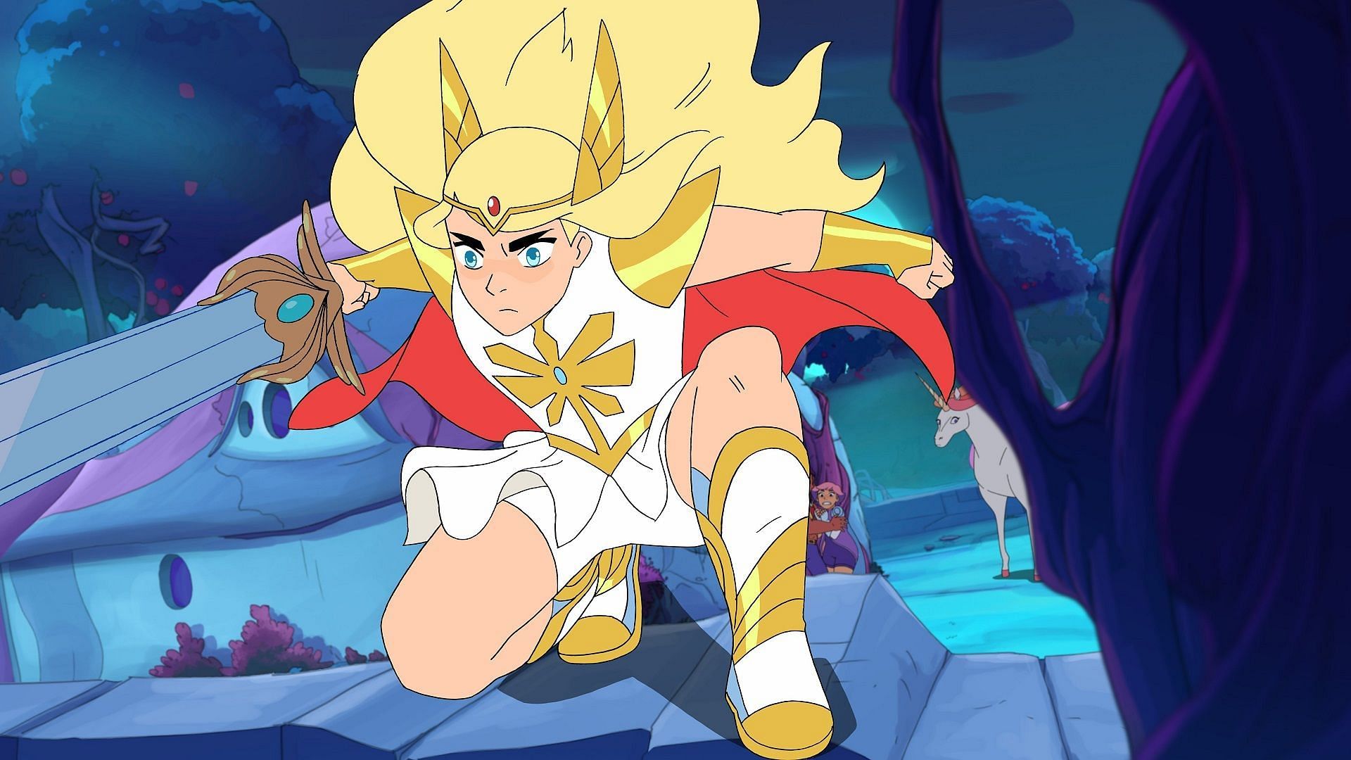 She-Ra is the twin sister of He-Man (Image via Masters of The Universe Comics)