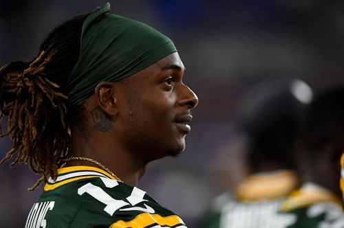 Former Green Bay Packers WR Davante Adams.