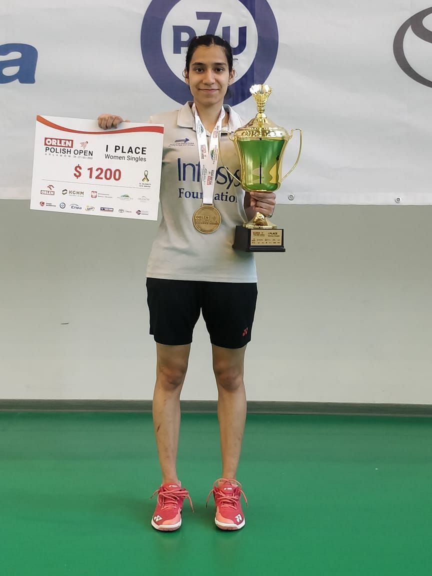 Fourth seed Anupama Upadhyaya beatd Aditi Bhatt 17-21, 21-14, 21-17 in the women&#039;s singles final on Sunday. (Pic credit: PPBA)