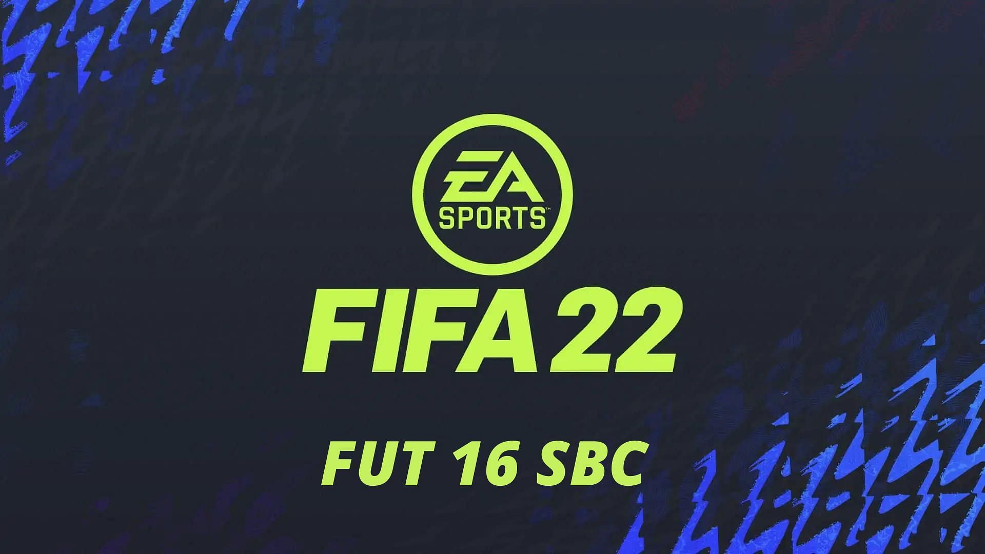 FUT 16 SBC is now live in FIFA 22 Ultimate Team (Image via Sportskeeda)