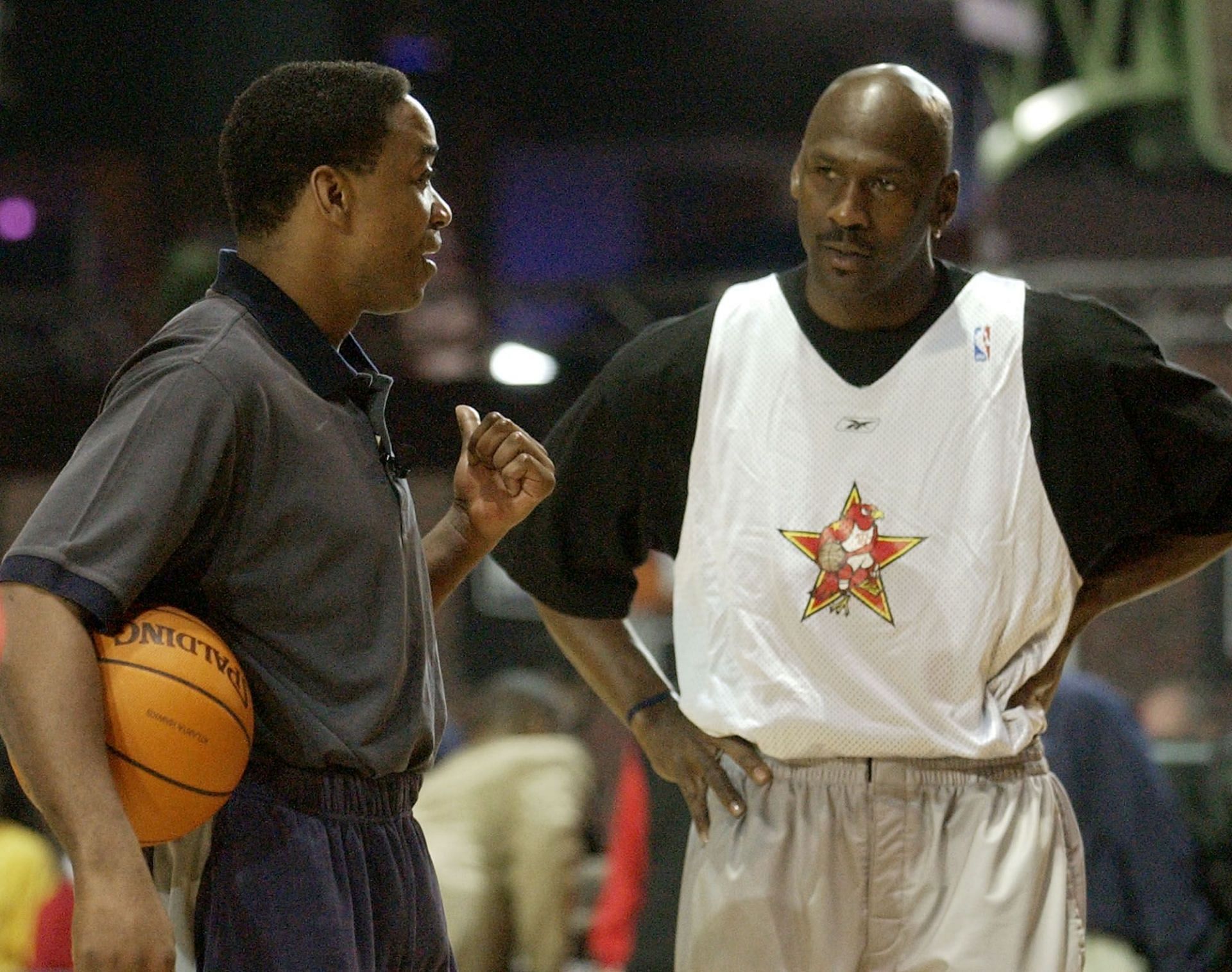 Michael Jordan and Isiah Thomas are still not seeing eye to eye. [Photo: Yahoo! Sports]