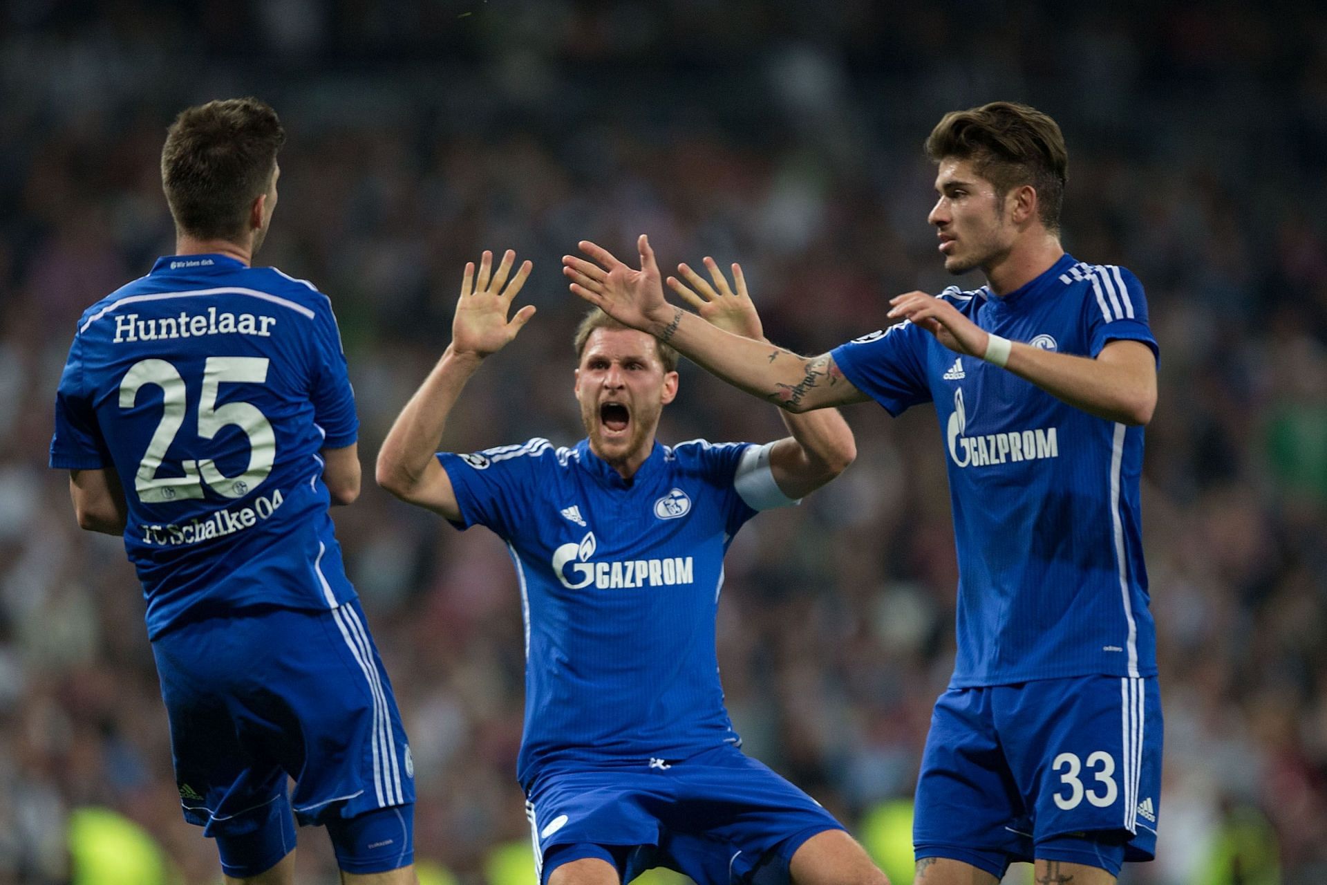 Schalke won a thrilling encounter by 4-3 with their spirited display but lost narrowly on aggregate