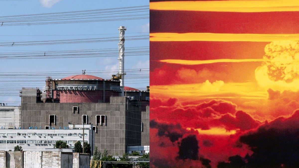 What happens if a nuclear power plant explodes? Ukraine warns of