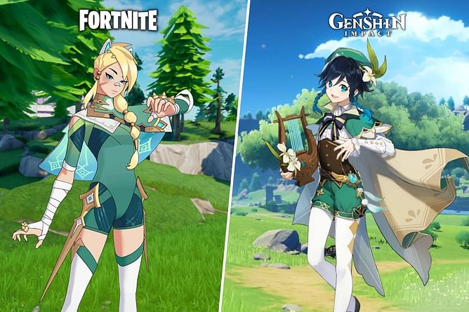Fortnite Chapter 3 Season 2 Battle Pass has a skin inspired by Genshin Impact