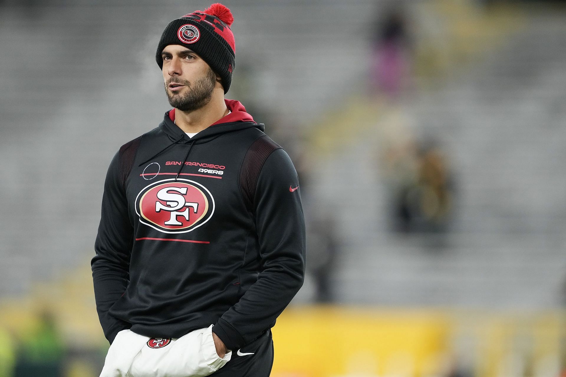 San Francisco 49ers quarterback Jimmy Garoppolo