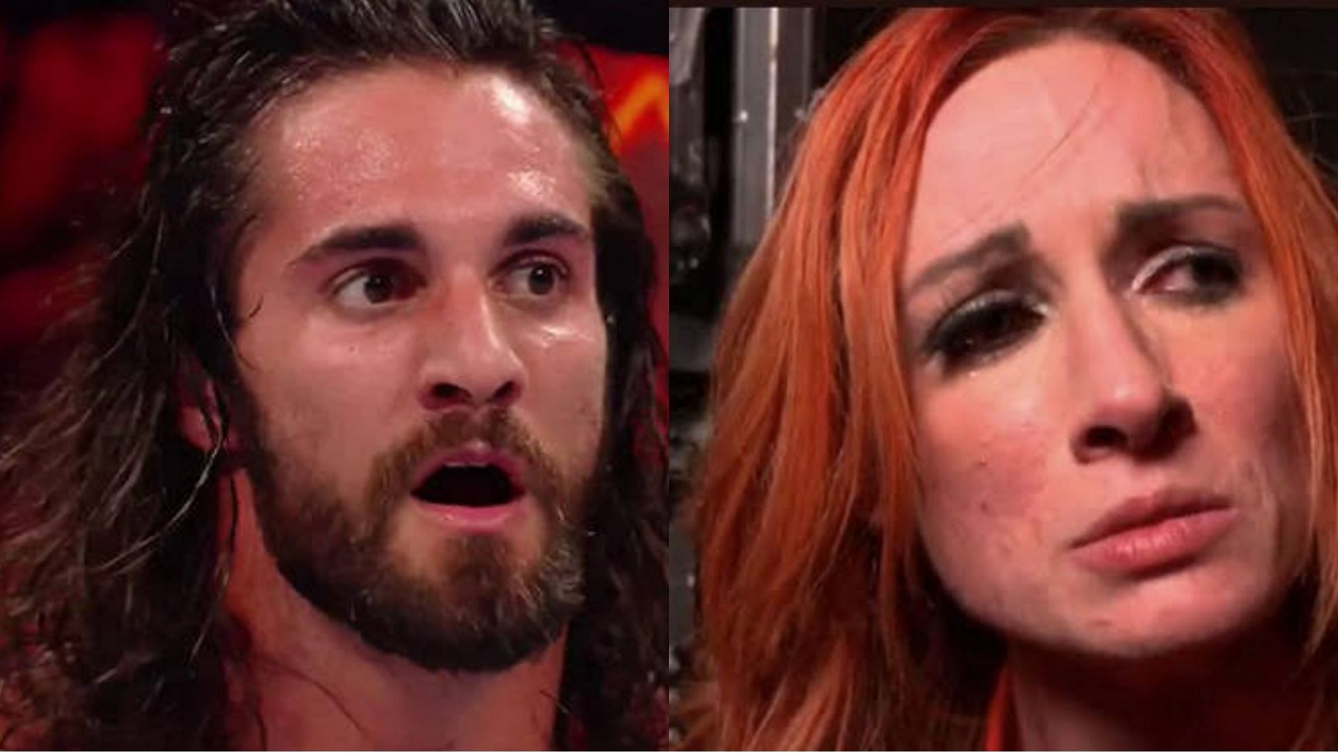 Seth Rollins is stunned after seeing what happened to Lynch on WWE Raw.