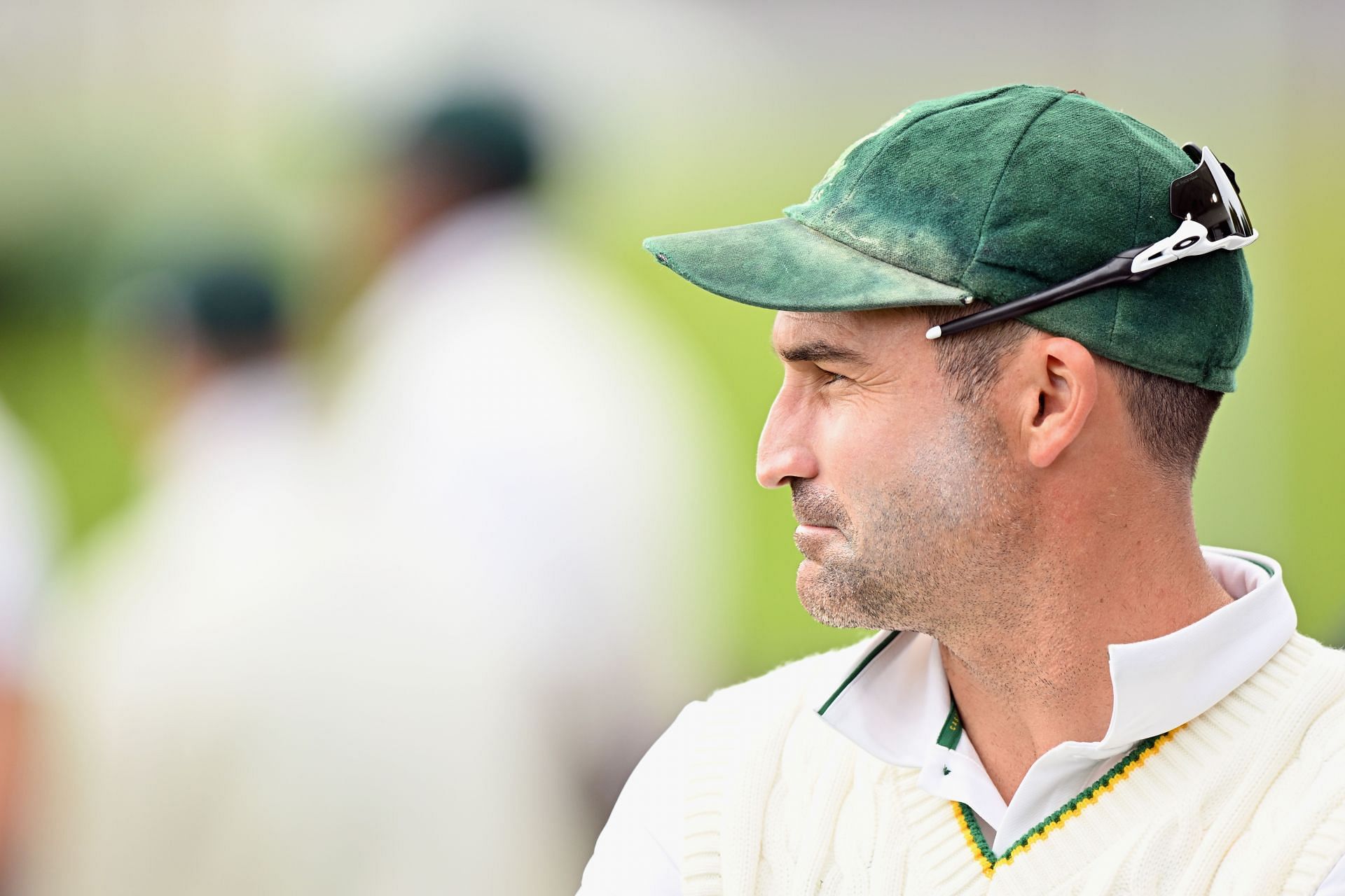 South Africa Test captain Dean Elgar has a touch job at hand (Image Credits: Getty)