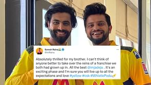IPL 2022: "Absolutely thrilled for my brother" - Suresh Raina says Ravindra Jadeja "will live up to expectations" as CSK captain