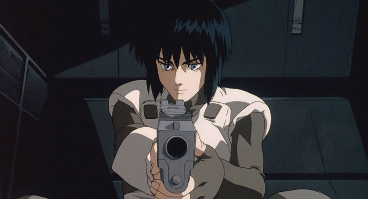 Makoto Kusanagi, as seen in the anime Ghost in a Shell (Image via Studio I.G.)