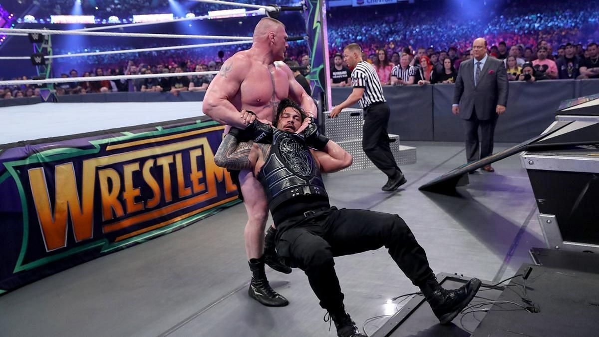 Reigns and Lesnar will collide at WrestleMania 38