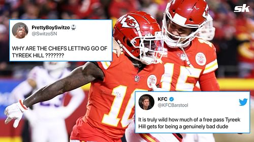 Wide receiver Tyreek Hill is reportedly on his way to Miami