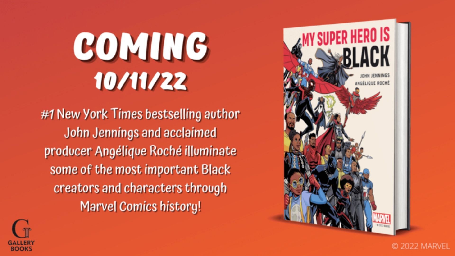 My Superhero is Black will be available on October 11 (Image via Marvel)