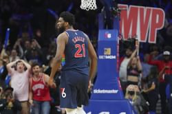 "Ben Simmons quit on him at the beginning of the season" - Kendrick Perkins believes this year's MVP award is Joel Embiid's to lose