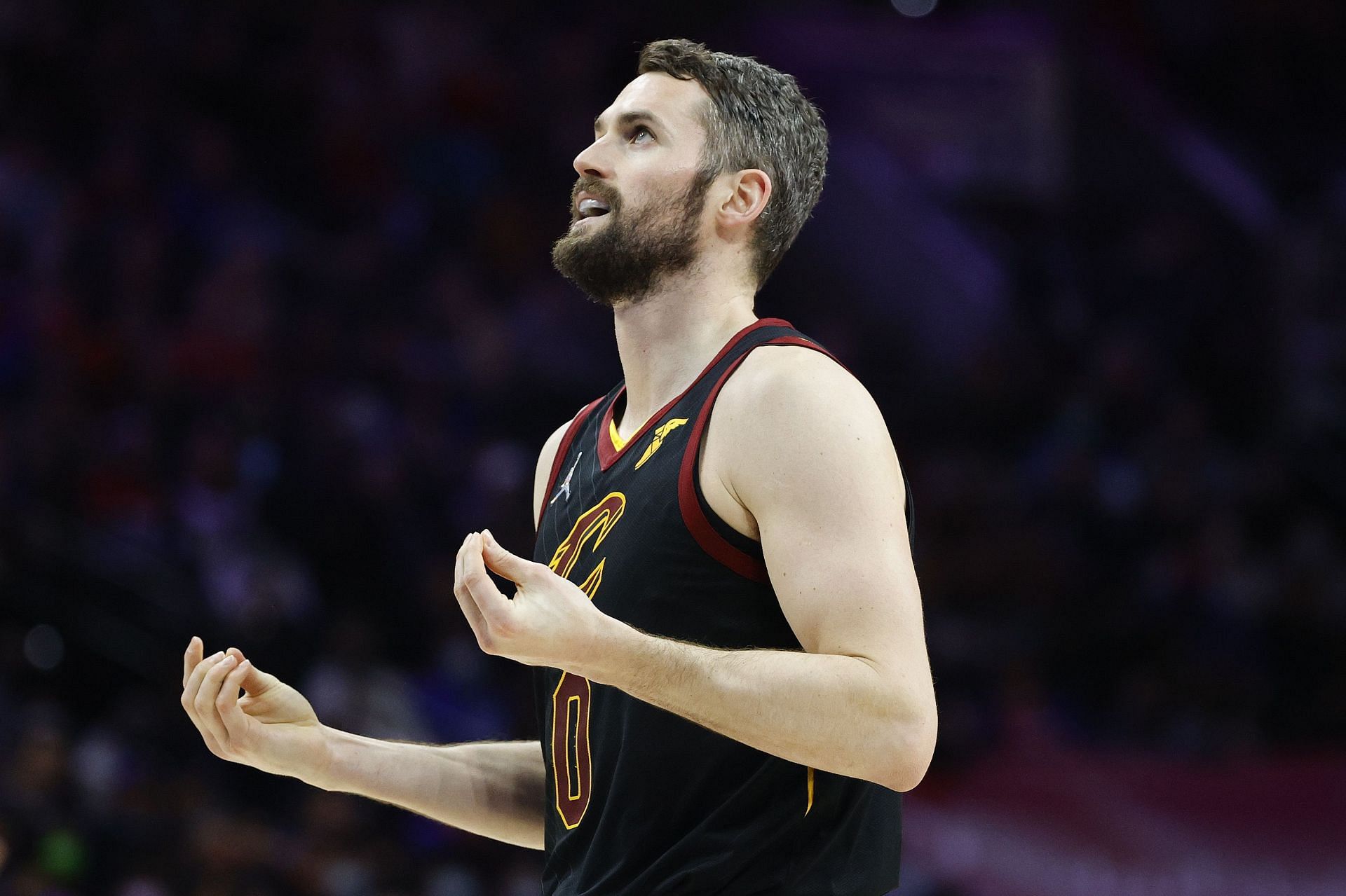 Kevin Love of the Cleveland Cavaliers.