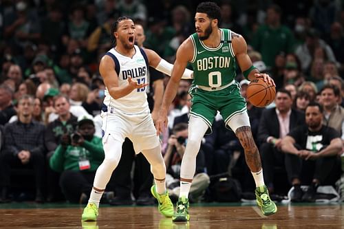 Jayson Tatum of Boston at TD Garden