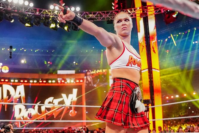 Ronda Rousey's former teammate sends ominous message to top AEW champion