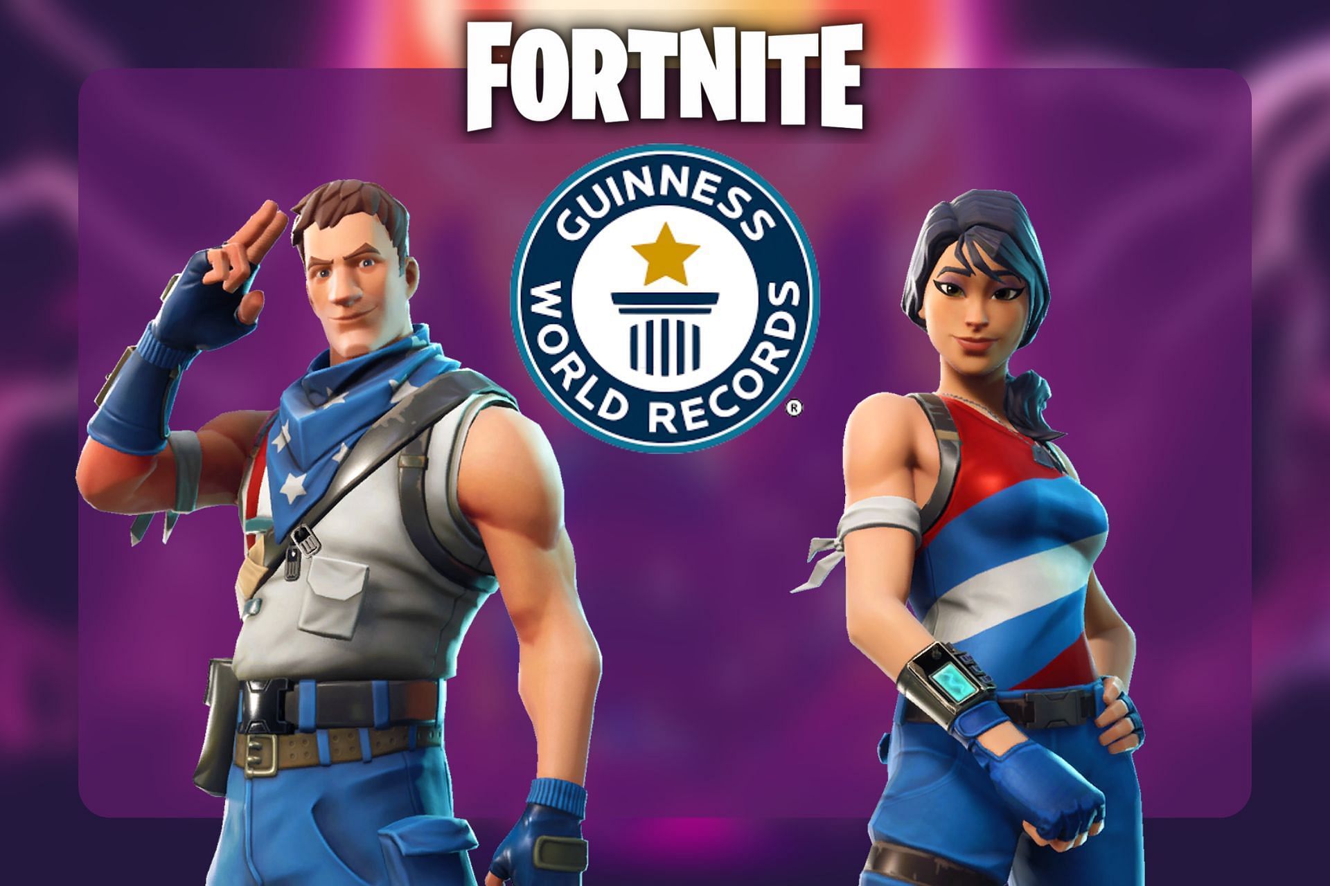 Some Fortnite world records are official, while others aren&#039;t (Image via Sportskeeda)