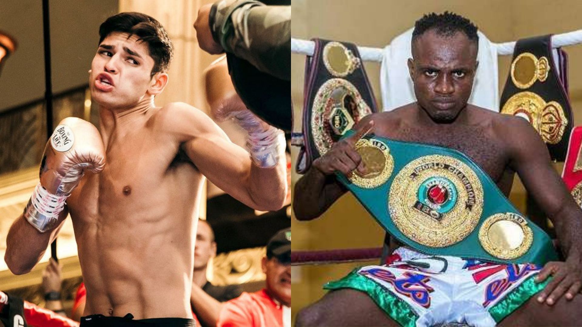 Ryan Garcia (left) and Emmanuel Tagoe (right)