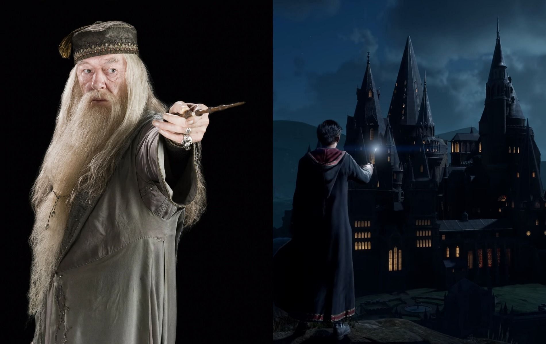 Will we see Dumbledore in-game? (Image via Sportskeeda)