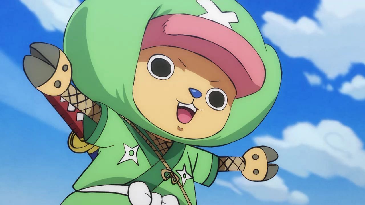 Chopper as seen in the series&#039; anime (Image via Toei Animation)