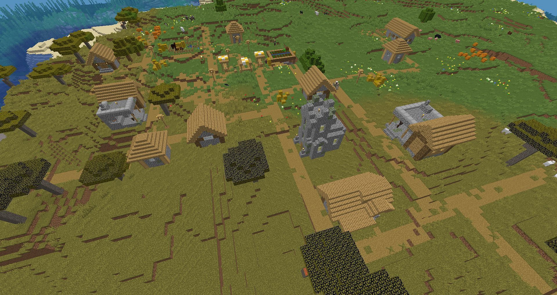 Double blacksmith (Image via Mojang)