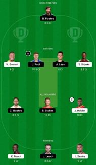 WI vs ENG Dream11 Fantasy Tip #2
