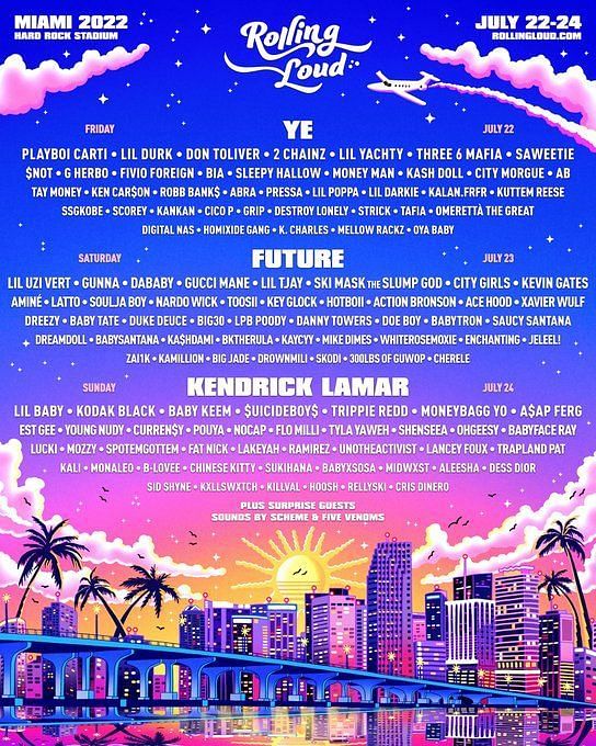 Rolling Loud Miami 2022 tickets Where to buy, price, lineup, dates