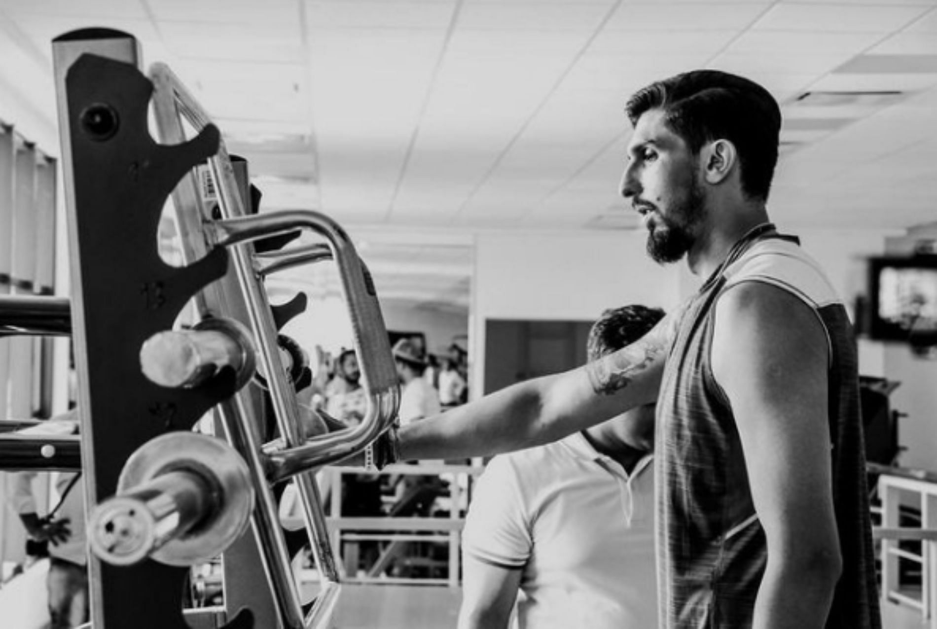 Ishant Sharma looks determined in his latest Insta post.