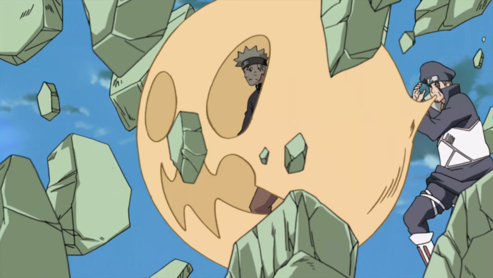 Dodai (on the right), as seen in the anime (Image via Studio Pierrot)
