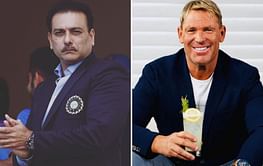 "That was the last time I saw you, and it hurts" - Ravi Shastri recalls meeting Shane Warne at a bar in Nottingham