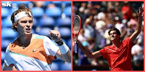 -Andrey Rublev takes on Taylor Fritz in the semifinals of the Indian Wells Masters