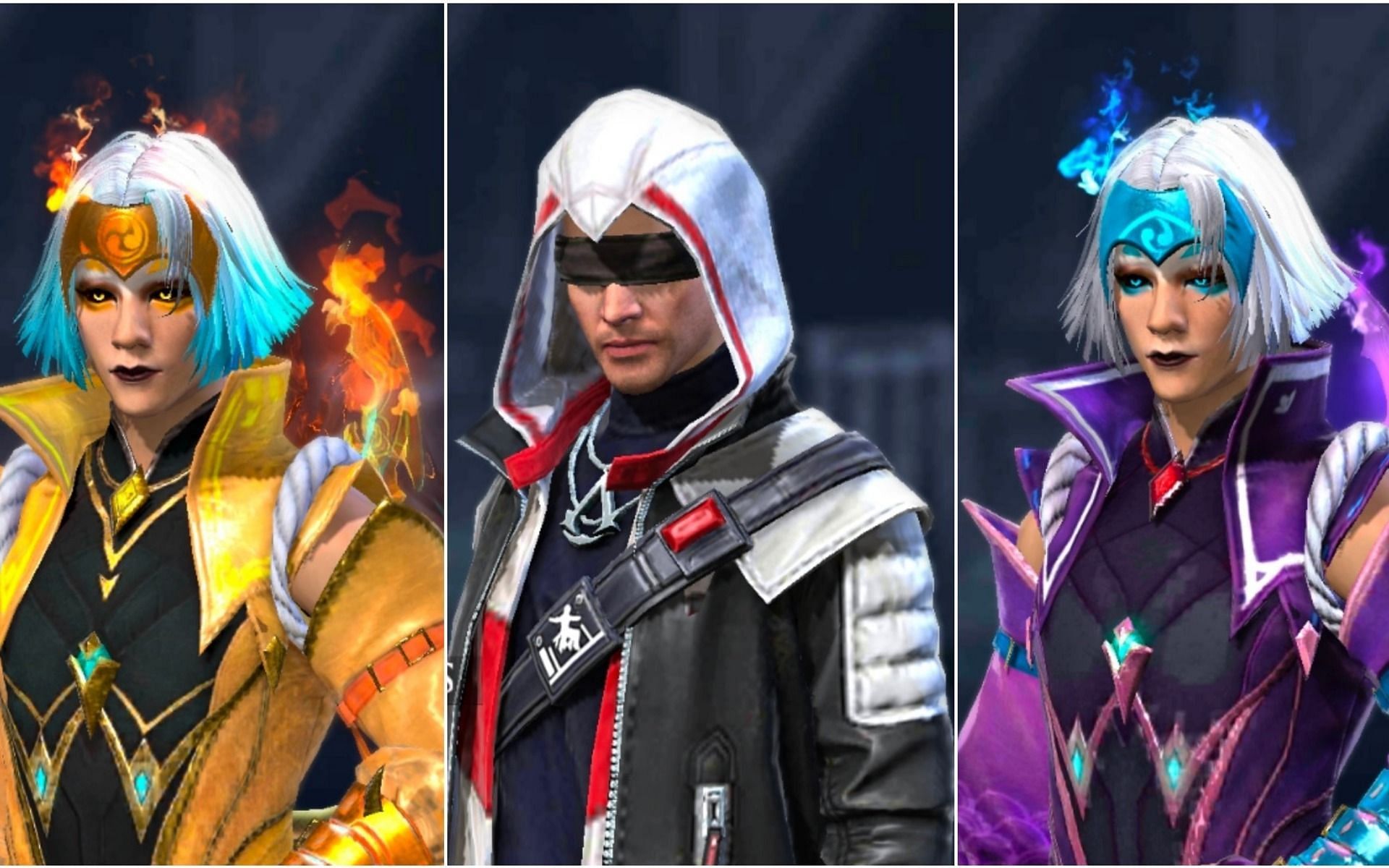 The best character outfits like Criminal bundle (Image via Garena)