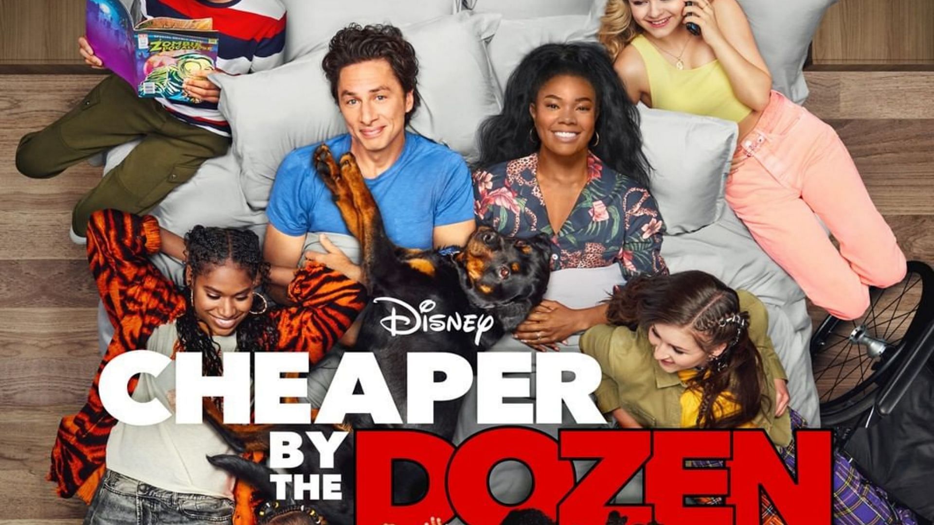 Cheaper by the Dozen (2022), coming soon on Disney+ (Image via disneyplus @Instagram)