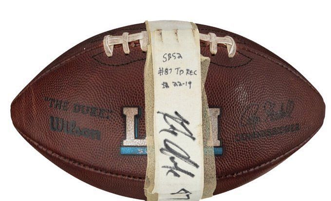 Sold at Auction: Rob Gronkowski Autographed NFL Signed Football