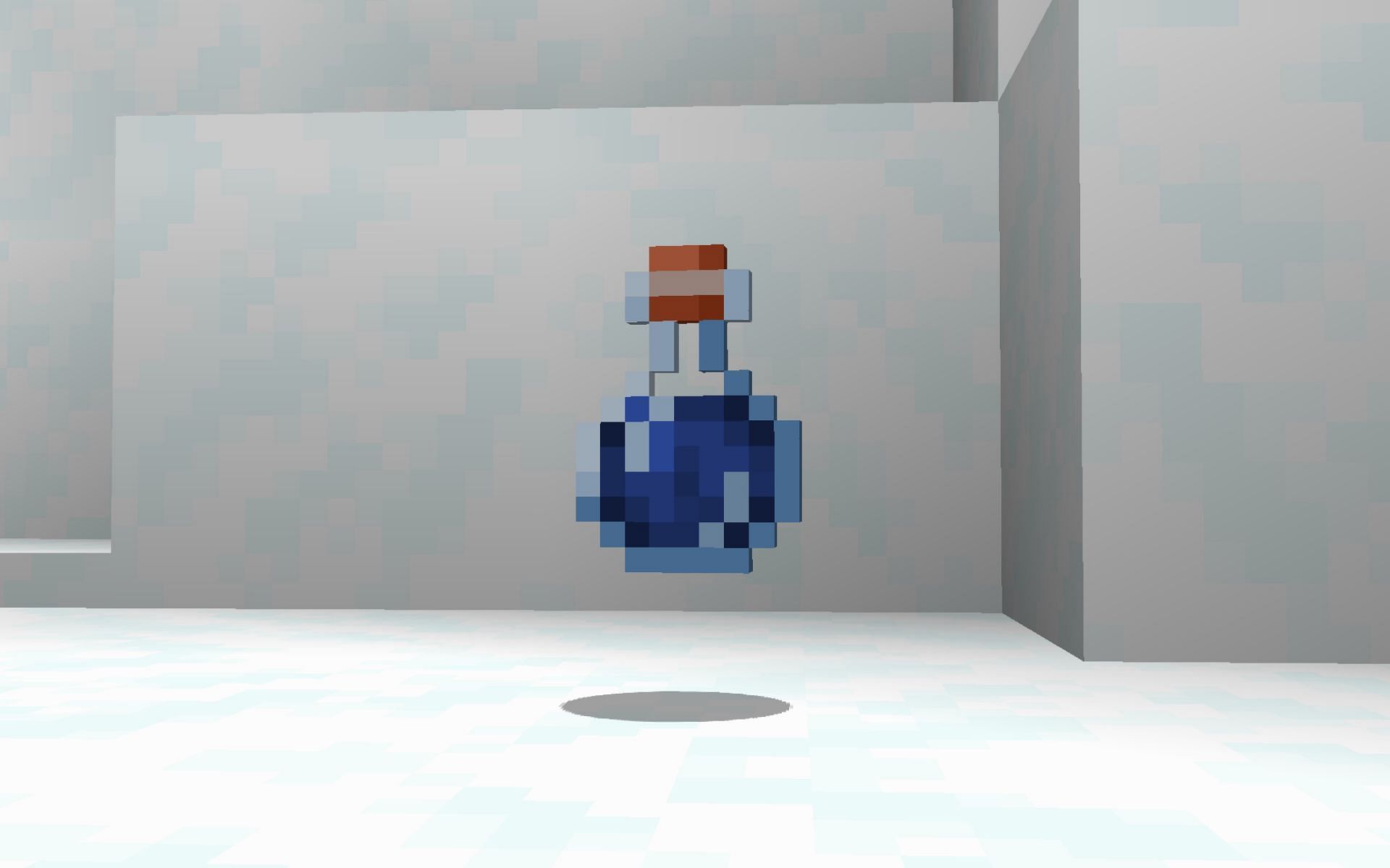 Water bottle (Image via Minecraft)