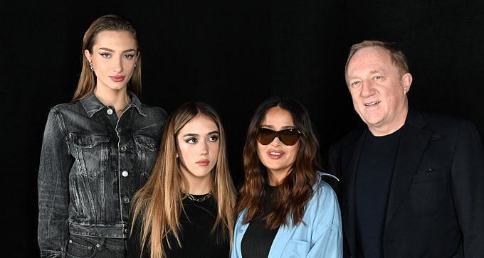 Salma Hayek and Her Husband Francois Pinault Editorial Stock Photo - Image  of entertainment, portrait: 14574818