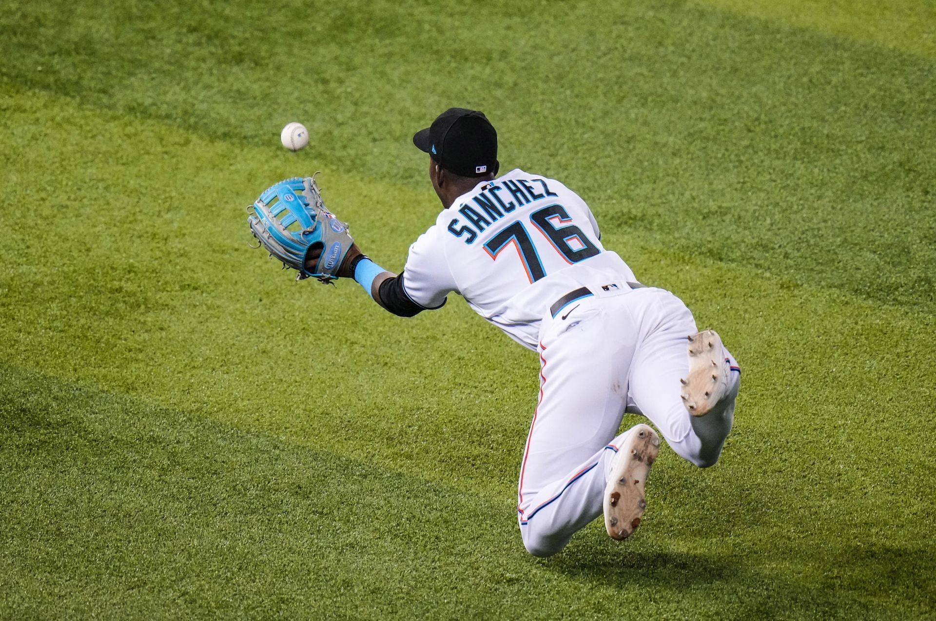 Jesus Sanchez #76- New York Mets v Miami Marlins