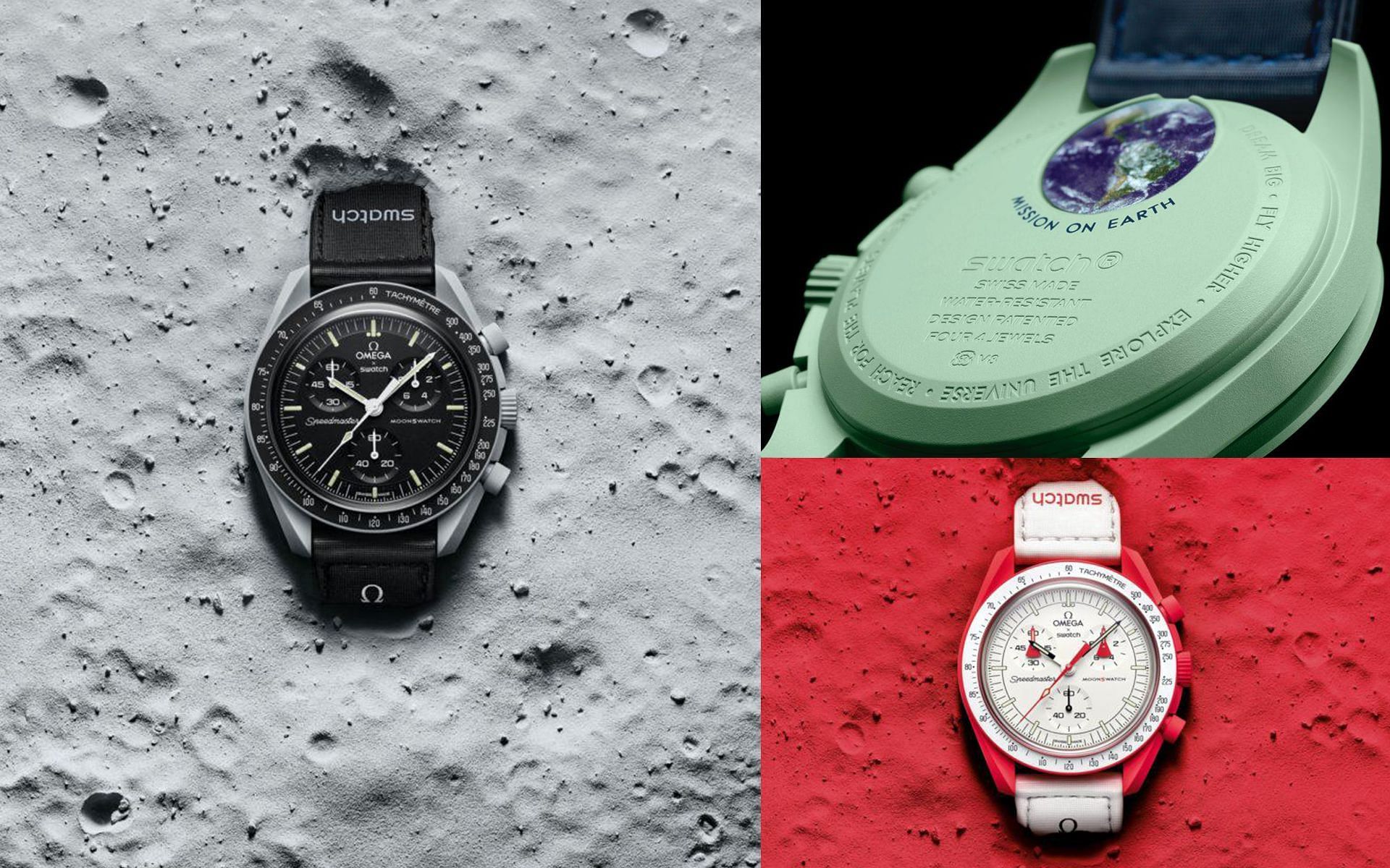 Omega x Swatch collaborated for releasing their exclusive MoonSwatch collection (Image via Swatch)
