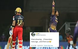 "Time to find a better No. 3 player for RCB" - Twitter fumes as Virat Kohli gets dismissed for 12 against KKR