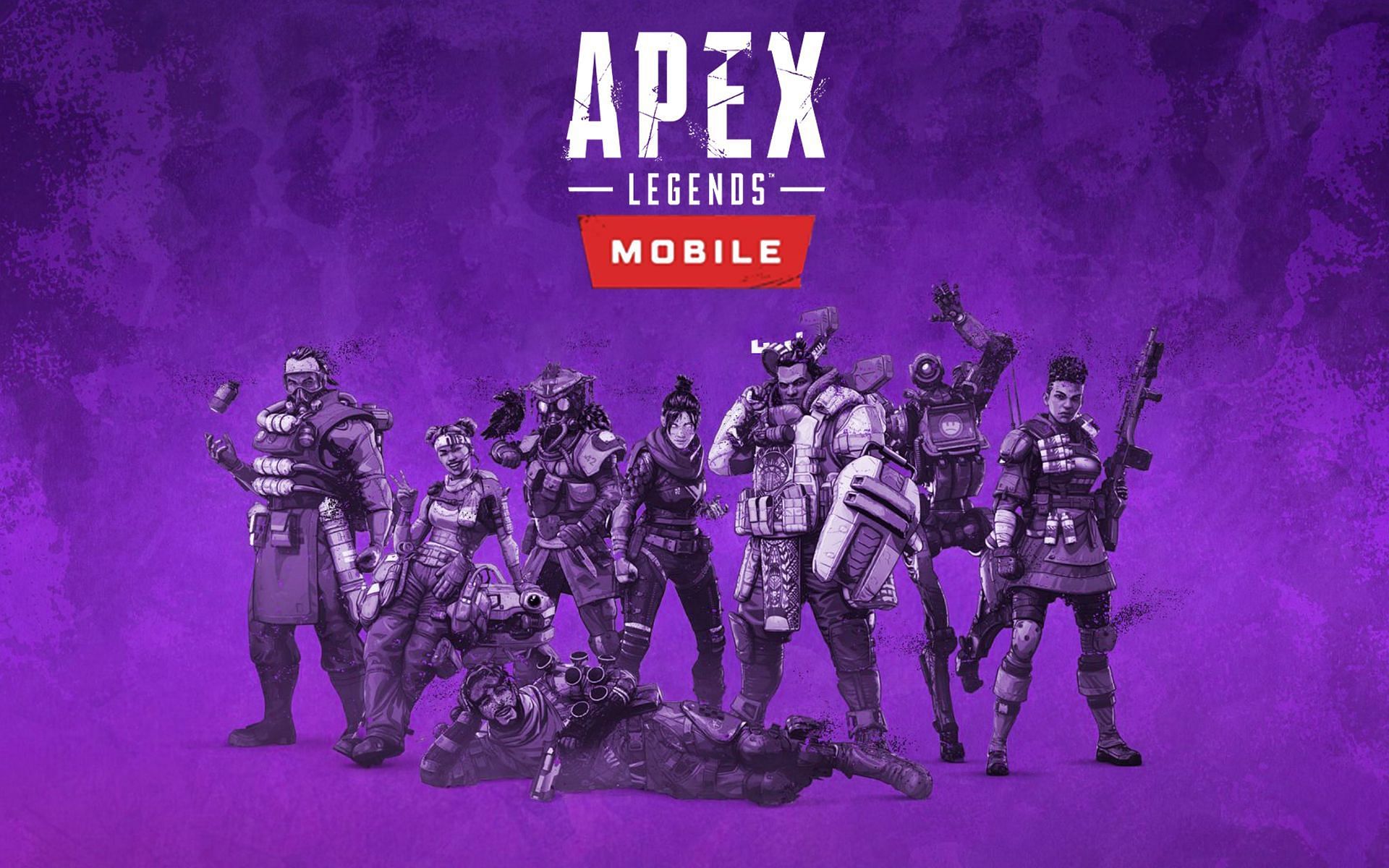 Some of the Legends in Apex Legends Mobile (Image via Sportskeeda)