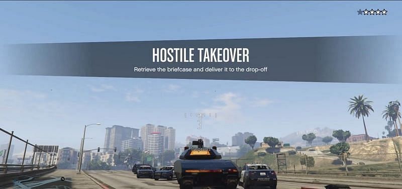 An example of a player activating Hostile Takeover to prevent another player from starting Headhunter (Image via Rockstar Games)