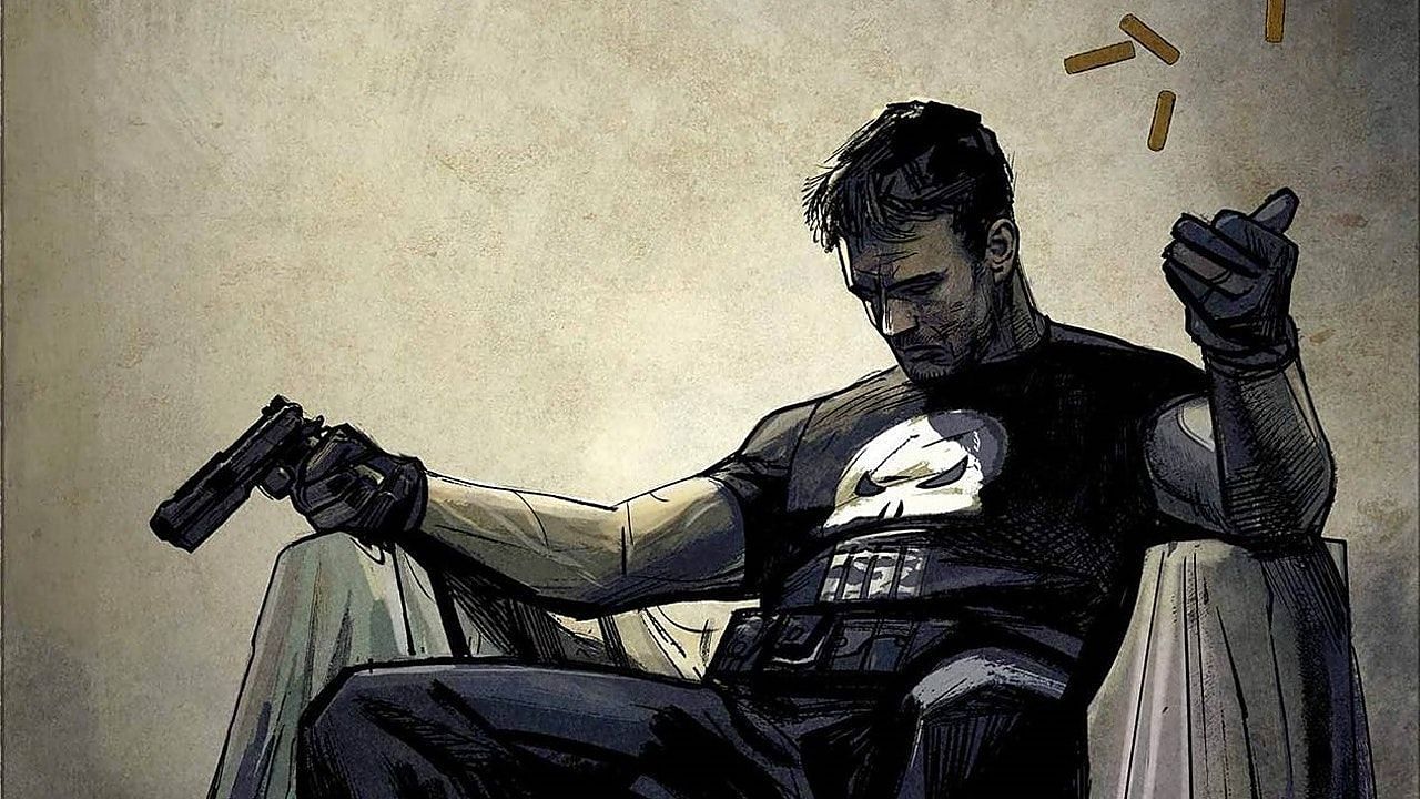 The Punisher as seen in the comics (Image via Marvel Entertainment)