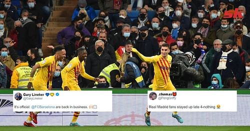 Blaugrana destroyed Los Blancos at the Bernabeu