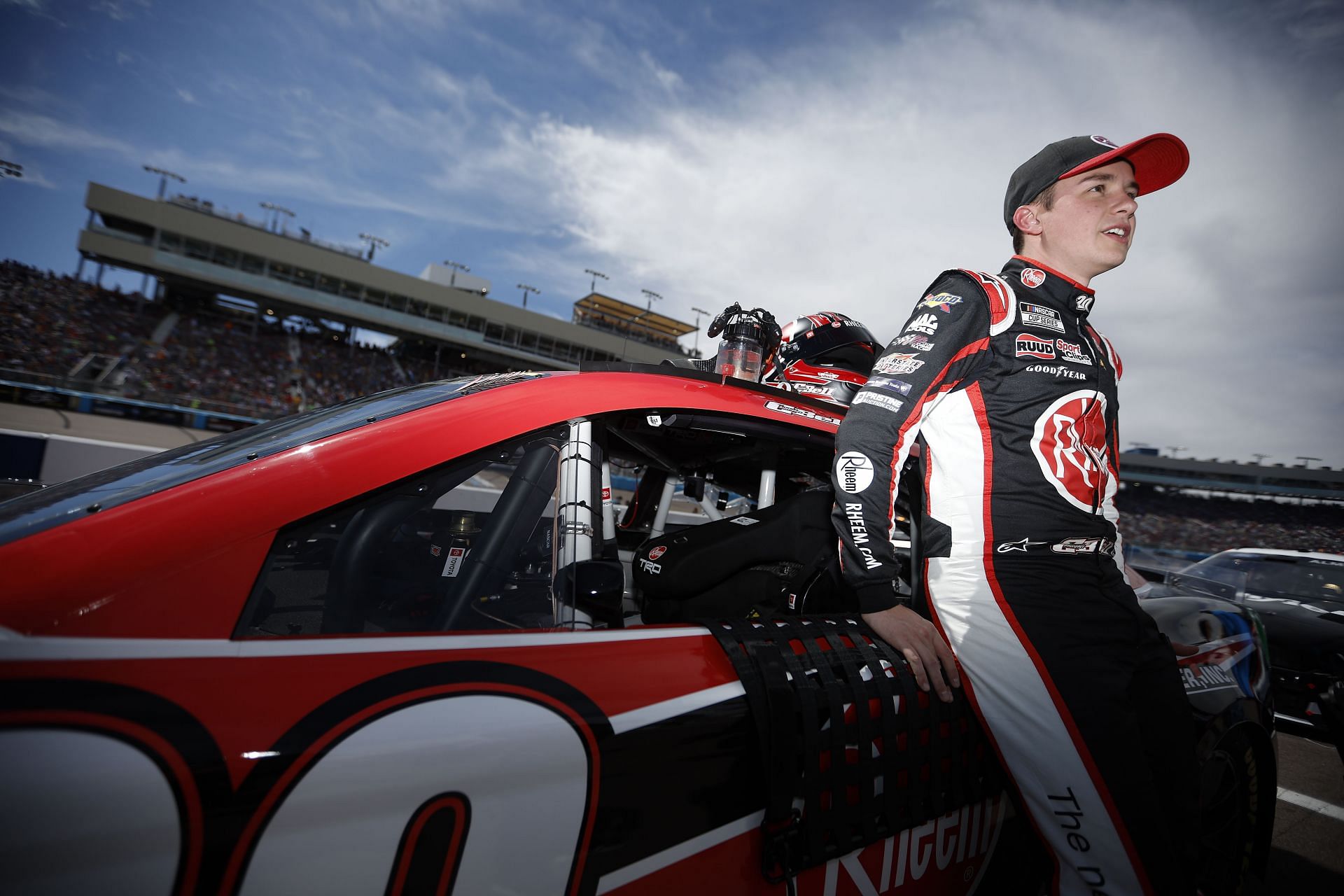 Christopher Bell during the 2022 Ruoff Mortgage 500 at Phoenix Raceway in Avondale, Arizona. (Photo by Sean Gardner/Getty Images)